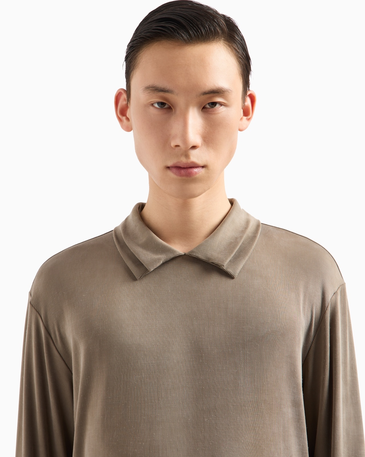 ASV ICON POLO SHIRT IN LOOSELY RIBBED STRETCH LYOCELL - 5