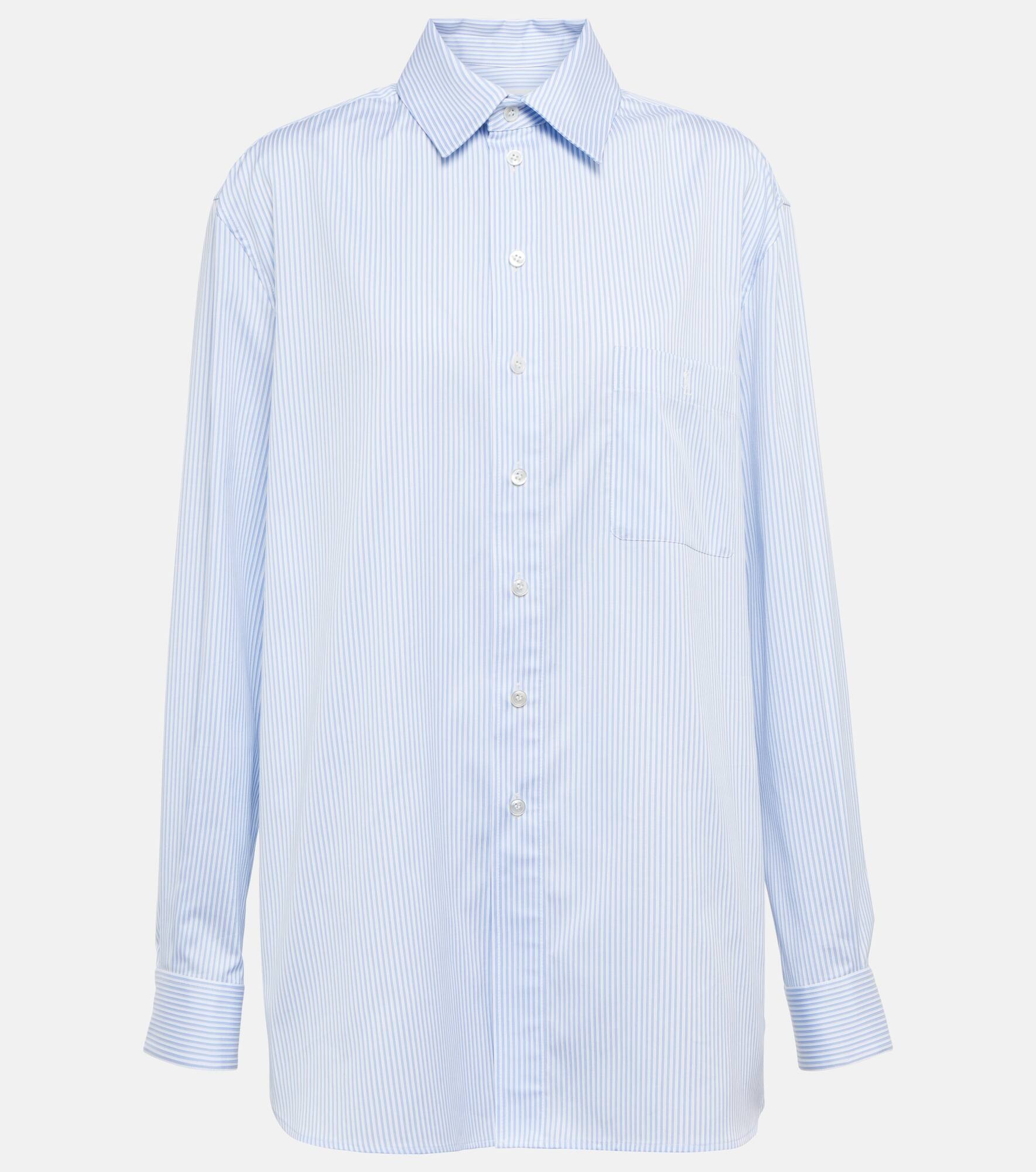 Cassandre pinstripe cotton poplin shirt - 1