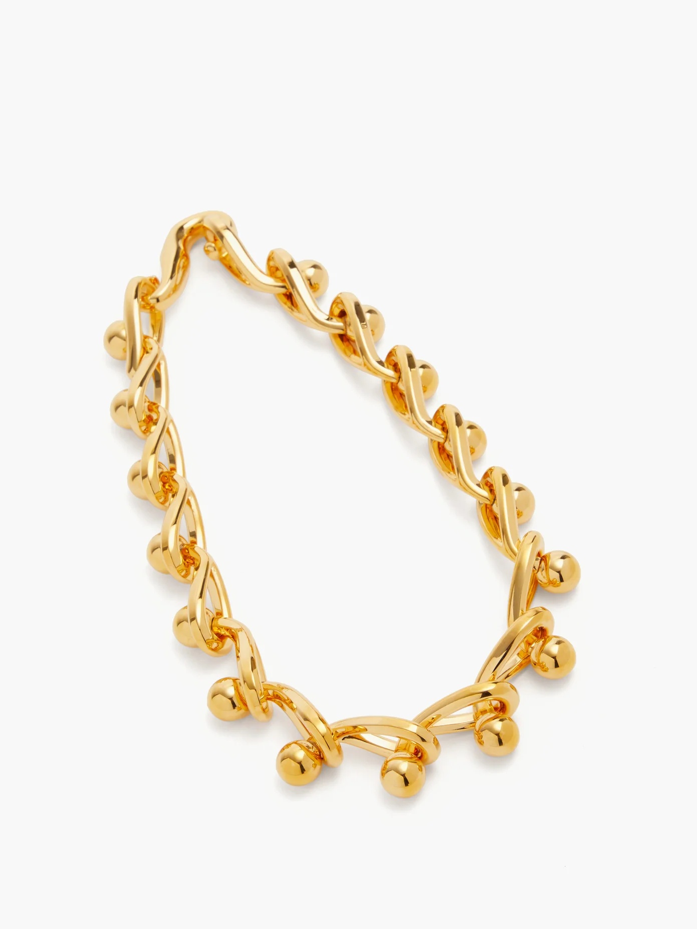 Drop-chain choker necklace - 3