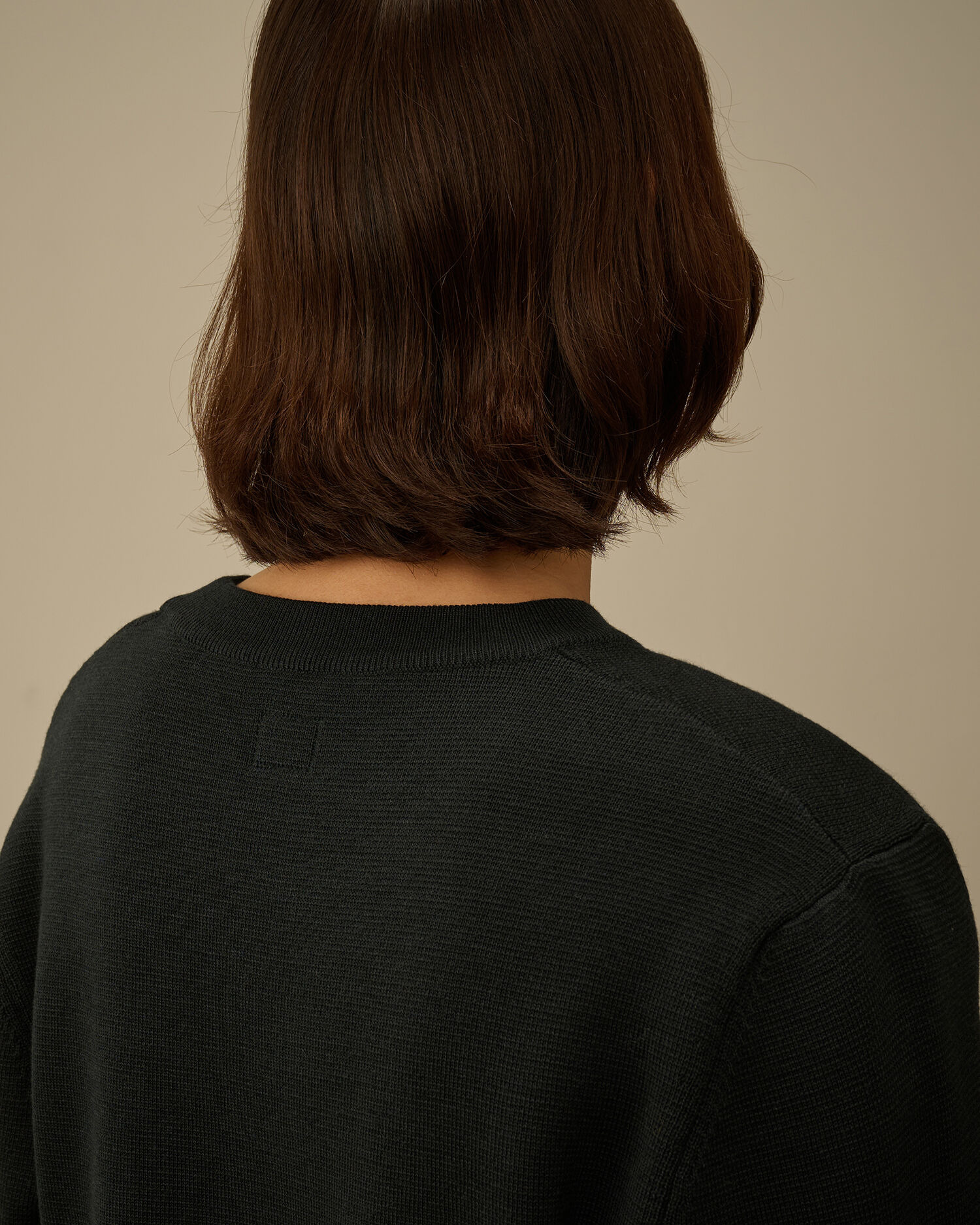 Re-Wool Crewneck Lens Sweater - 6