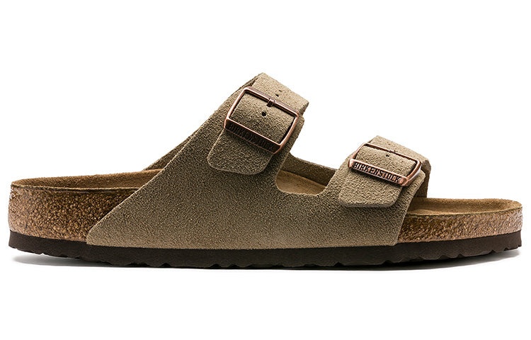 Birkenstock Arizona Soft Footbed Suede Leather 'Taupe' 951301 - 2