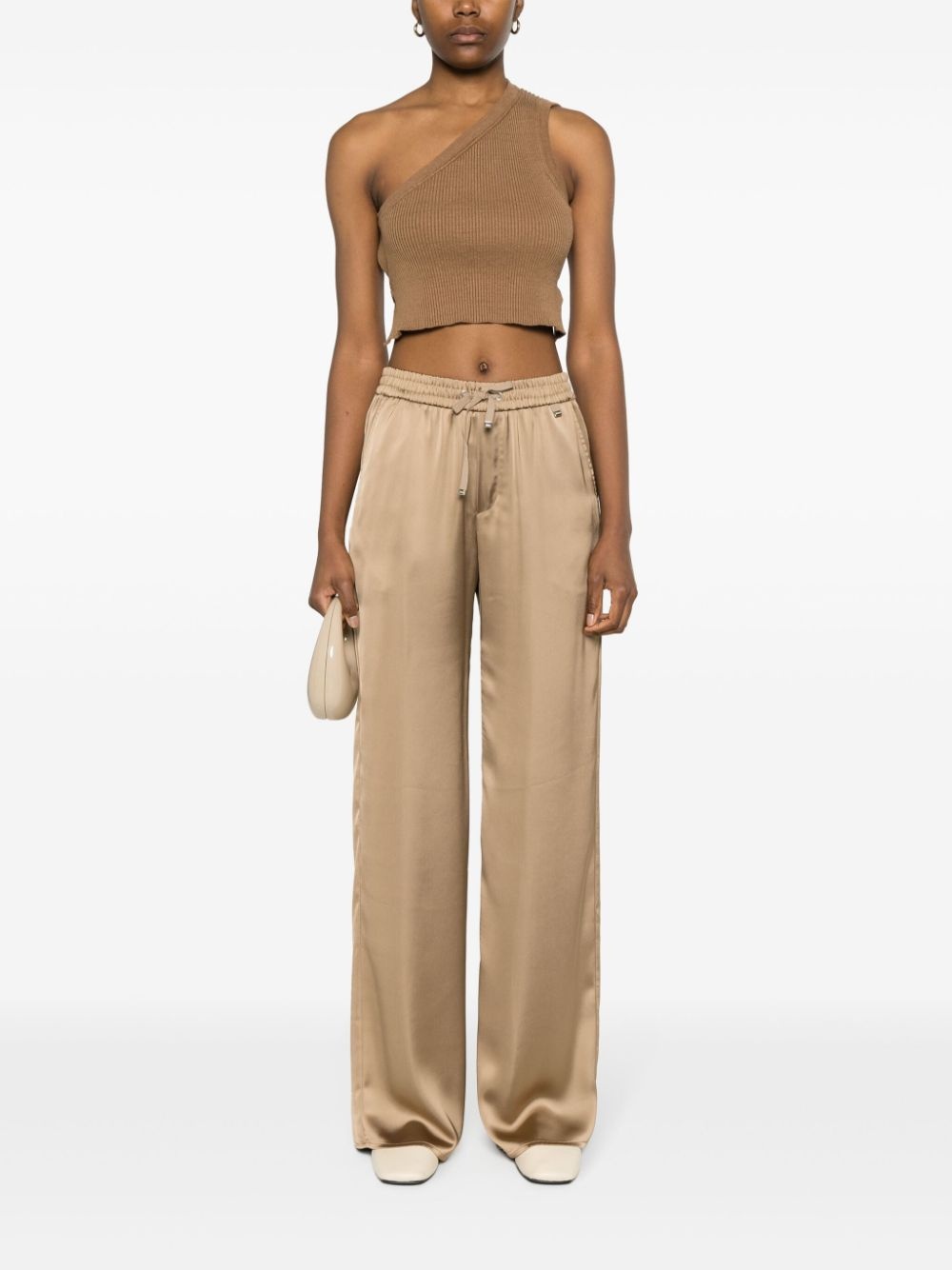 high-waist wide-leg trousers - 2