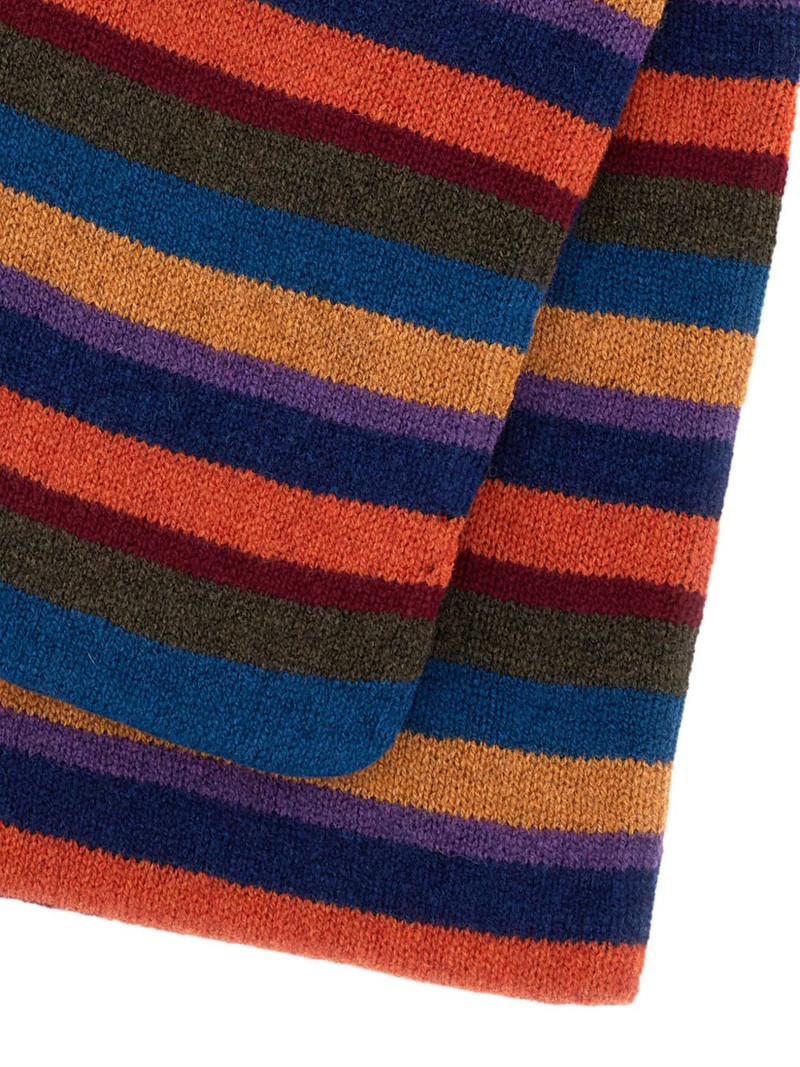 Paul Smith striped wool scarf outlook