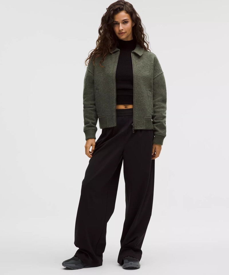 lululemon Wool-Blend Collared Jacket outlook