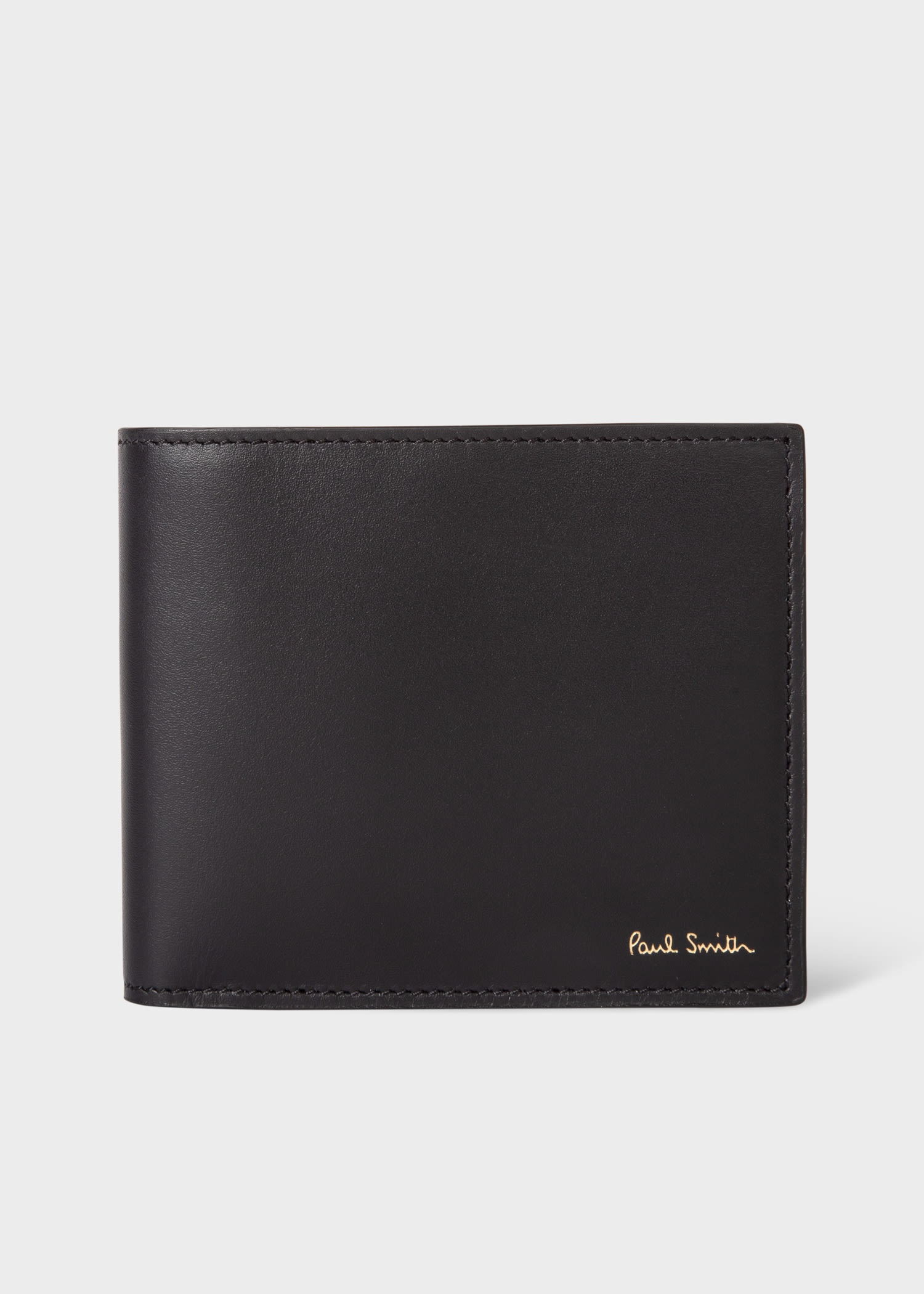 Leather 'Signature Stripe' Interior Billfold And Coin Wallet - 2