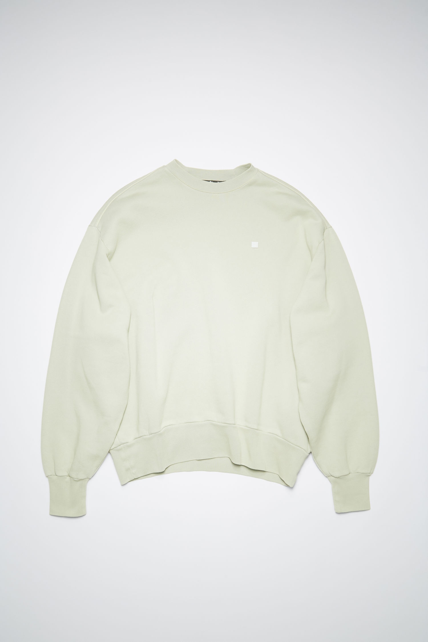 Relaxed sweatshirt - Dusty green - 1