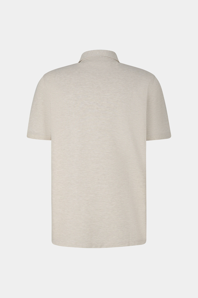 BOGNER Timo Polo shirt in Beige melange outlook