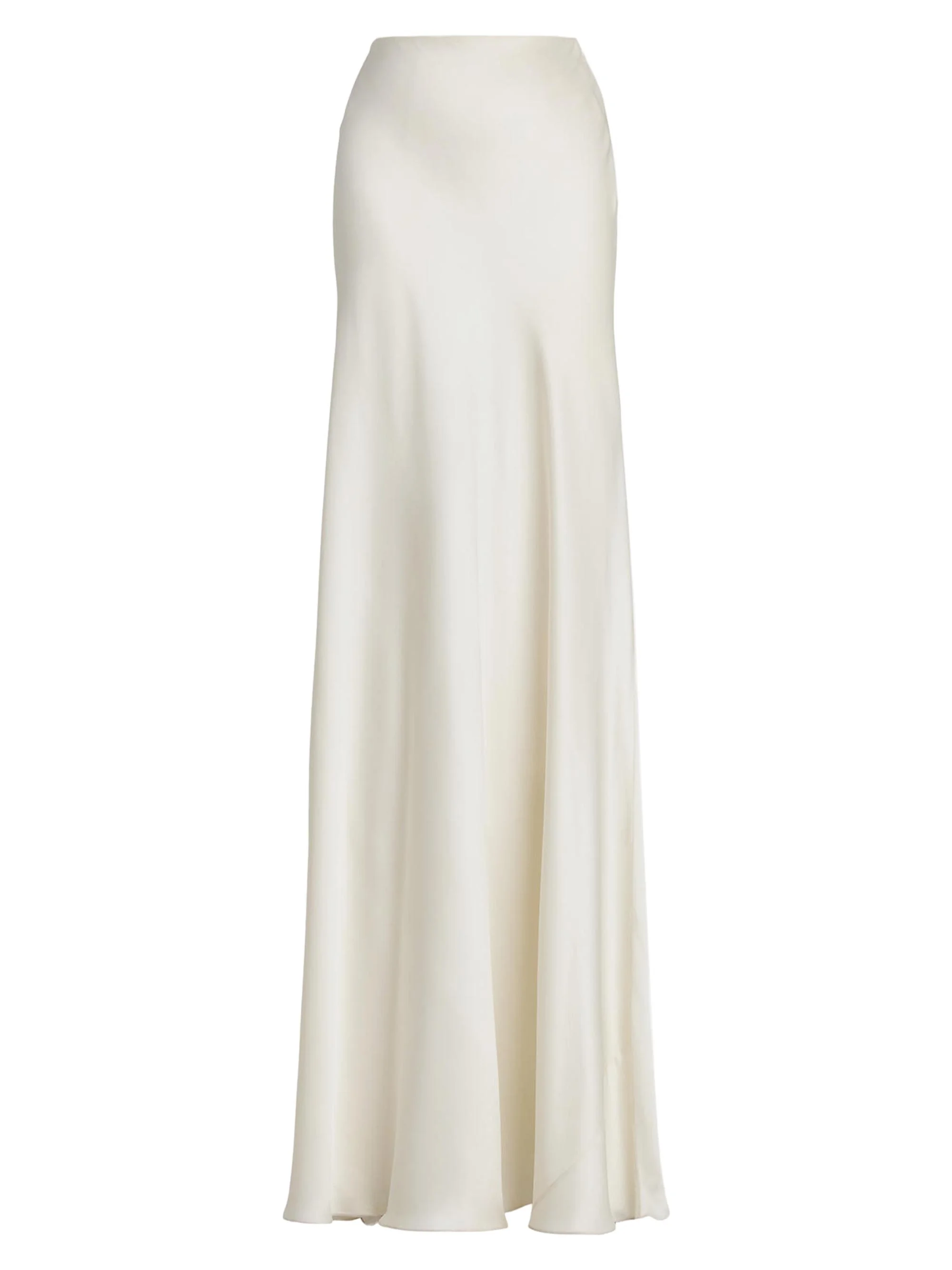 Women's Masina Satin Maxi Skirt - Lux Cream - 1