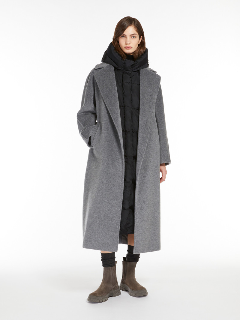 WEEKEND Max Mara TEMPERA Wool and alpaca robe coat outlook