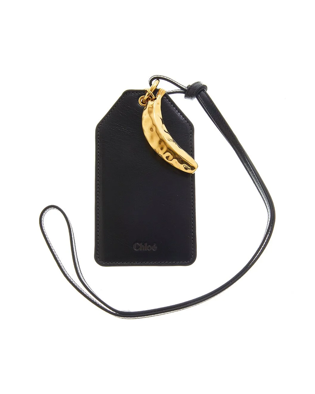Chloé Banana Leather Key Tag - 1