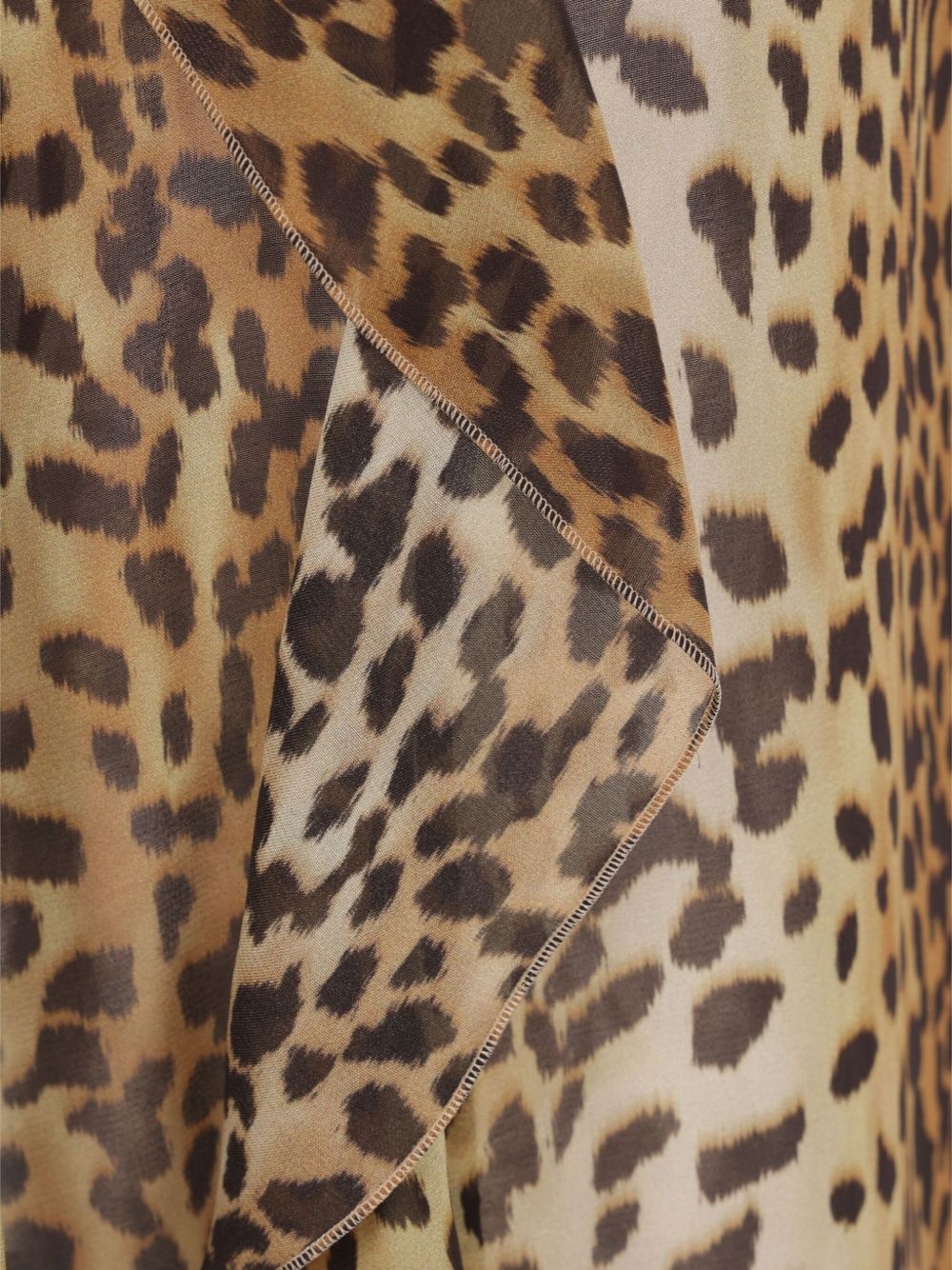 animal-print shirt - 3
