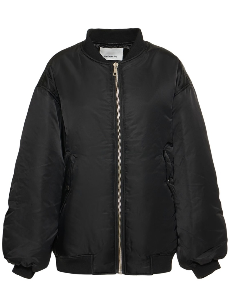 Astra nylon bomber jacket - 1