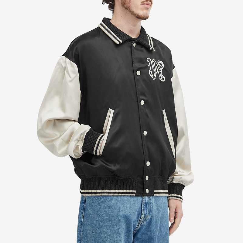 Palm Angels Palm Angels Gothic Logo Varsity Jacket outlook
