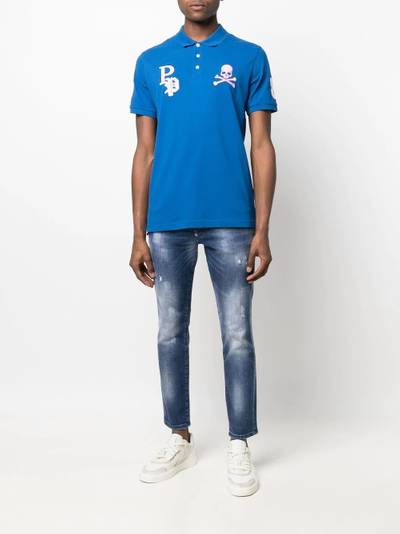 PHILIPP PLEIN Skull And Plein polo shirt outlook