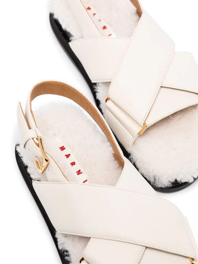 Marni Fussbett sandals outlook