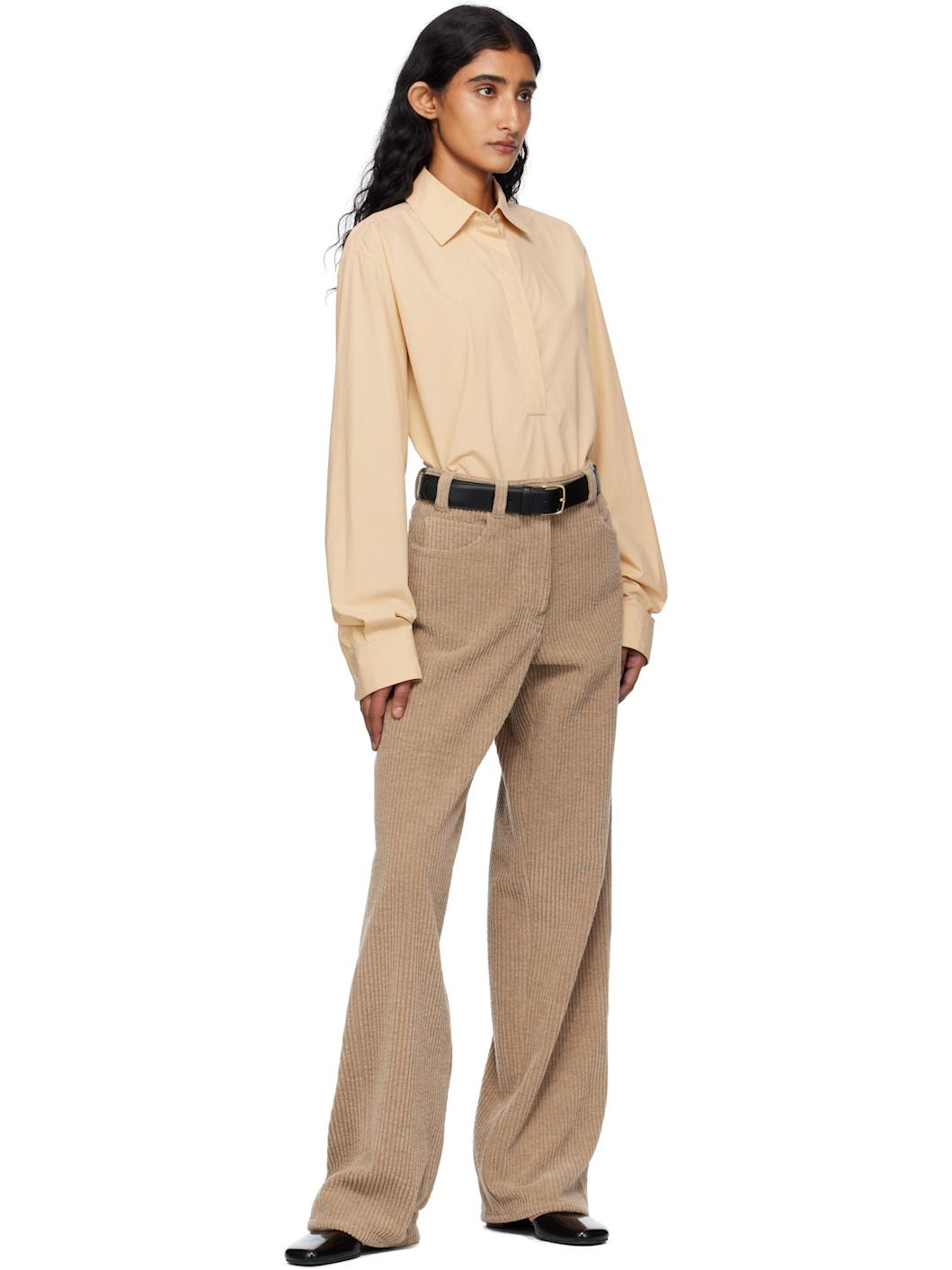 Beige Margan Shirt - 5
