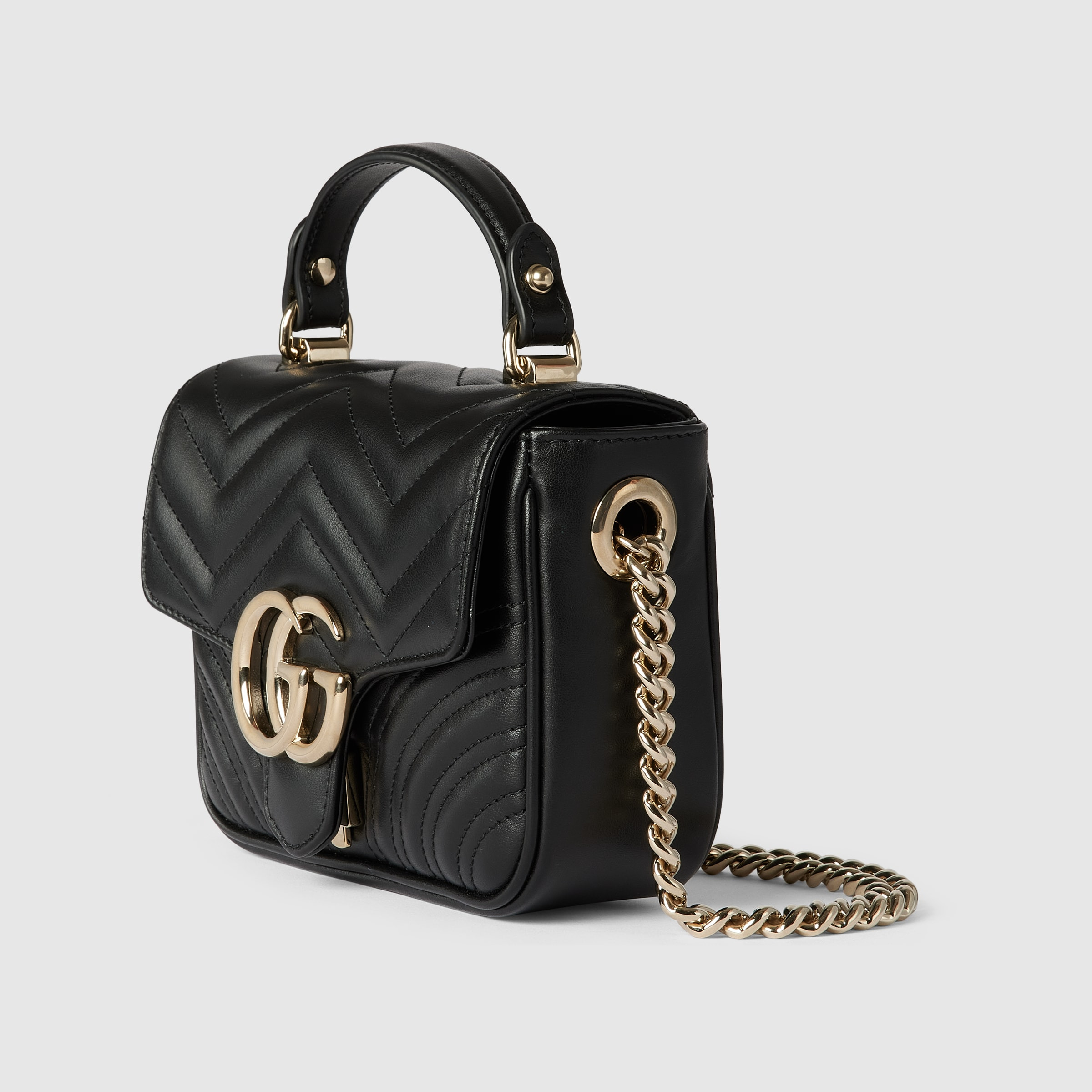 GG Marmont mini top handle bag - 2