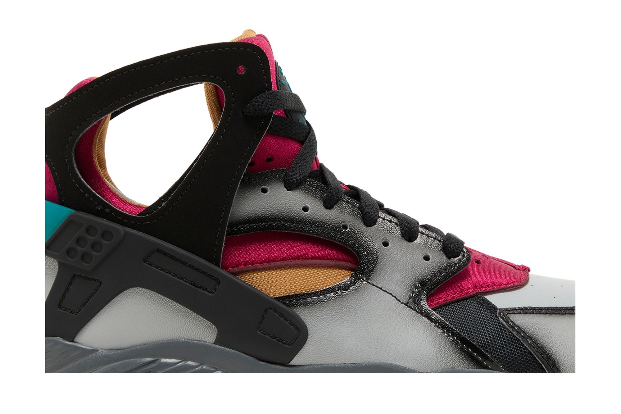 Nike Air Flight Huarache 'Airbrush Bordeaux' goat REVERSIBLE
