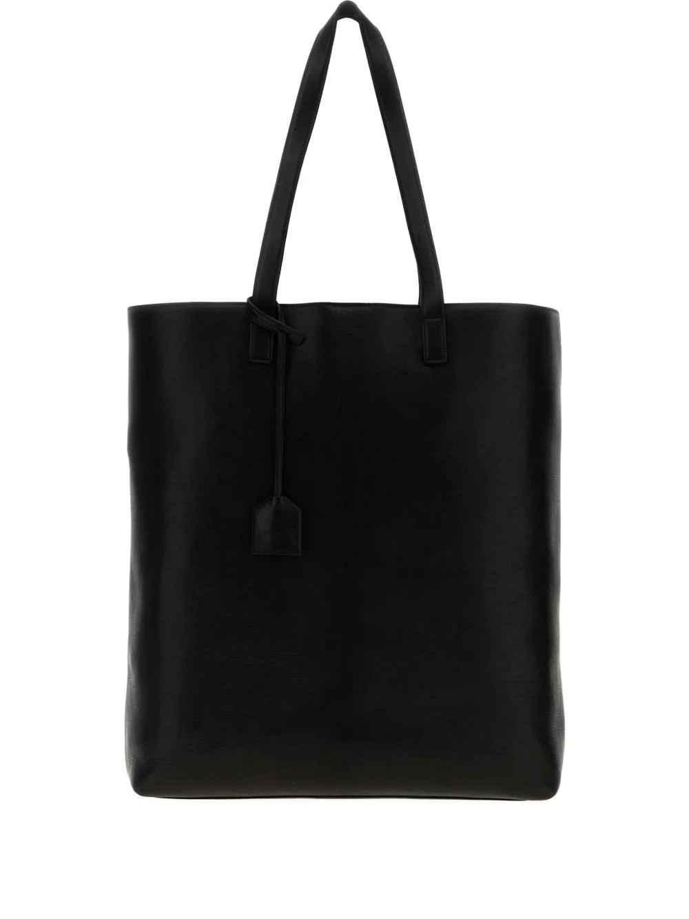 leather tote bag - 1