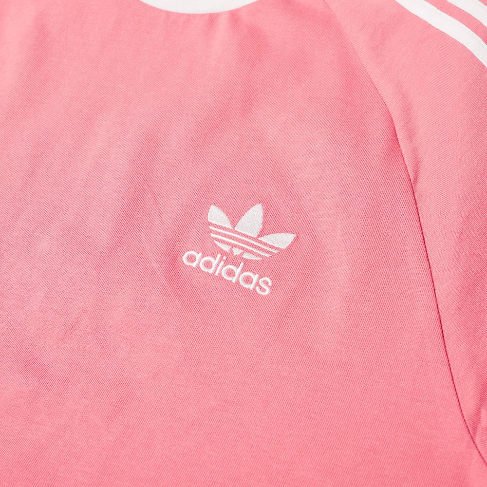 Adidas Long Sleeve 3 Stripe Tee - 2