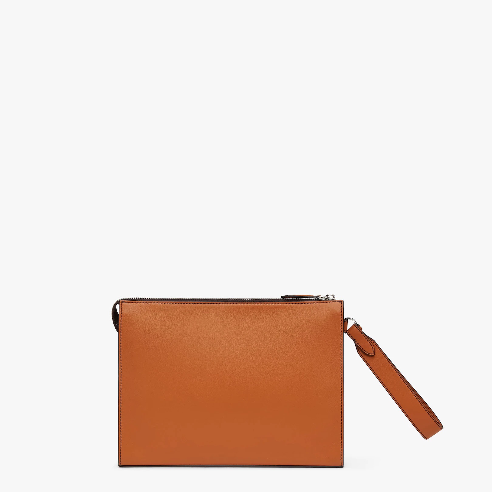 Brown leather pouch - 3