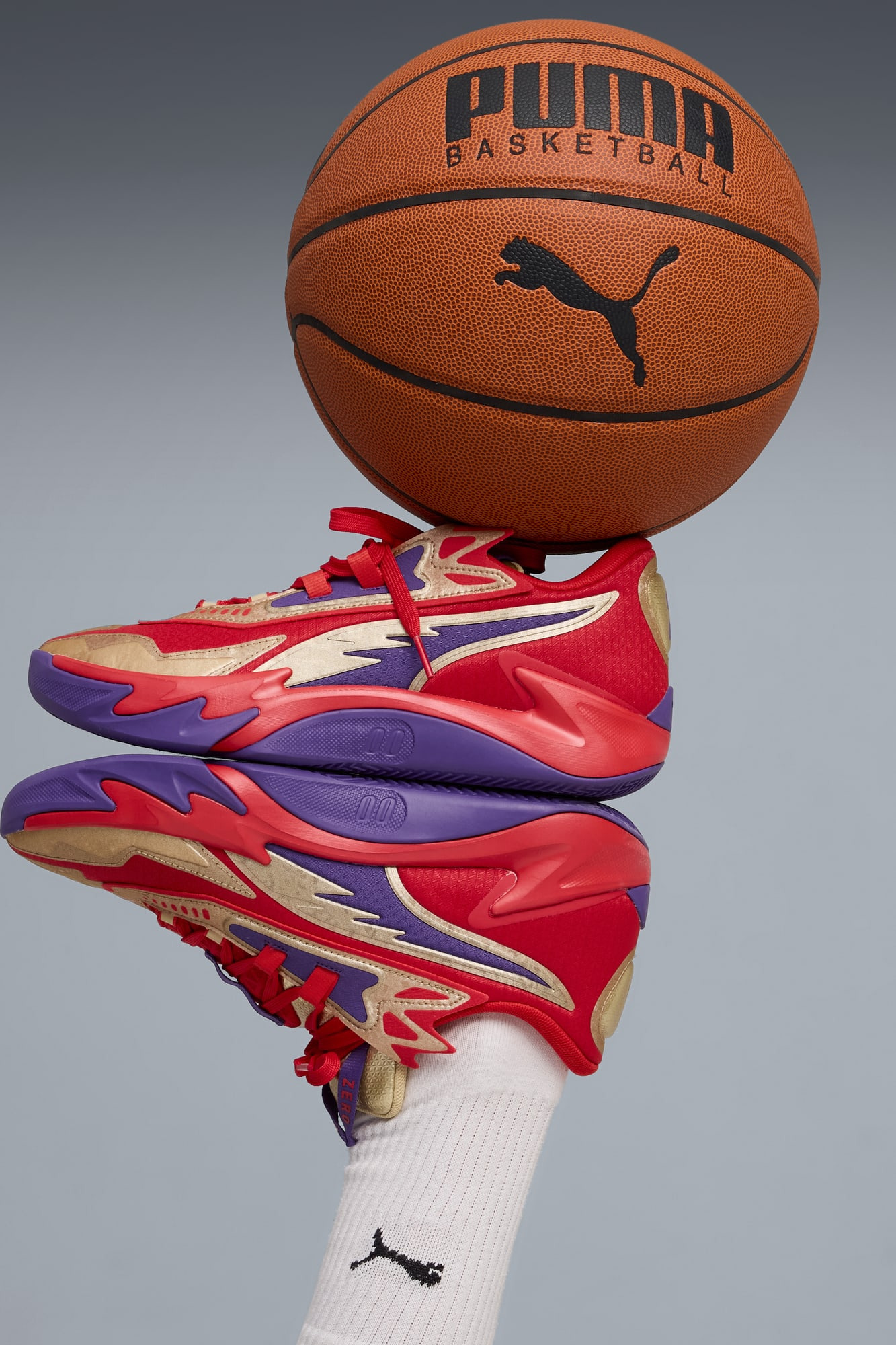 Scoot Zeros II Gold D.D. Men's Basketball Shoes - 3