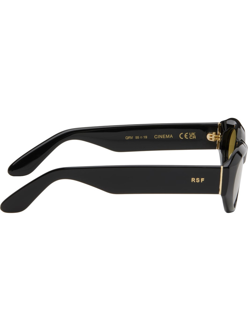 RETROSUPERFUTURE Black Cinema Sunglasses outlook