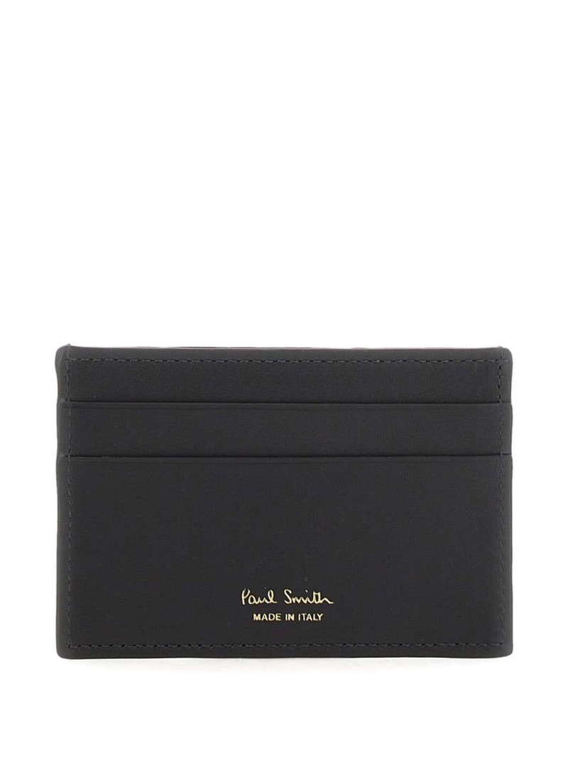 Paul Smith logo-print cardholder outlook