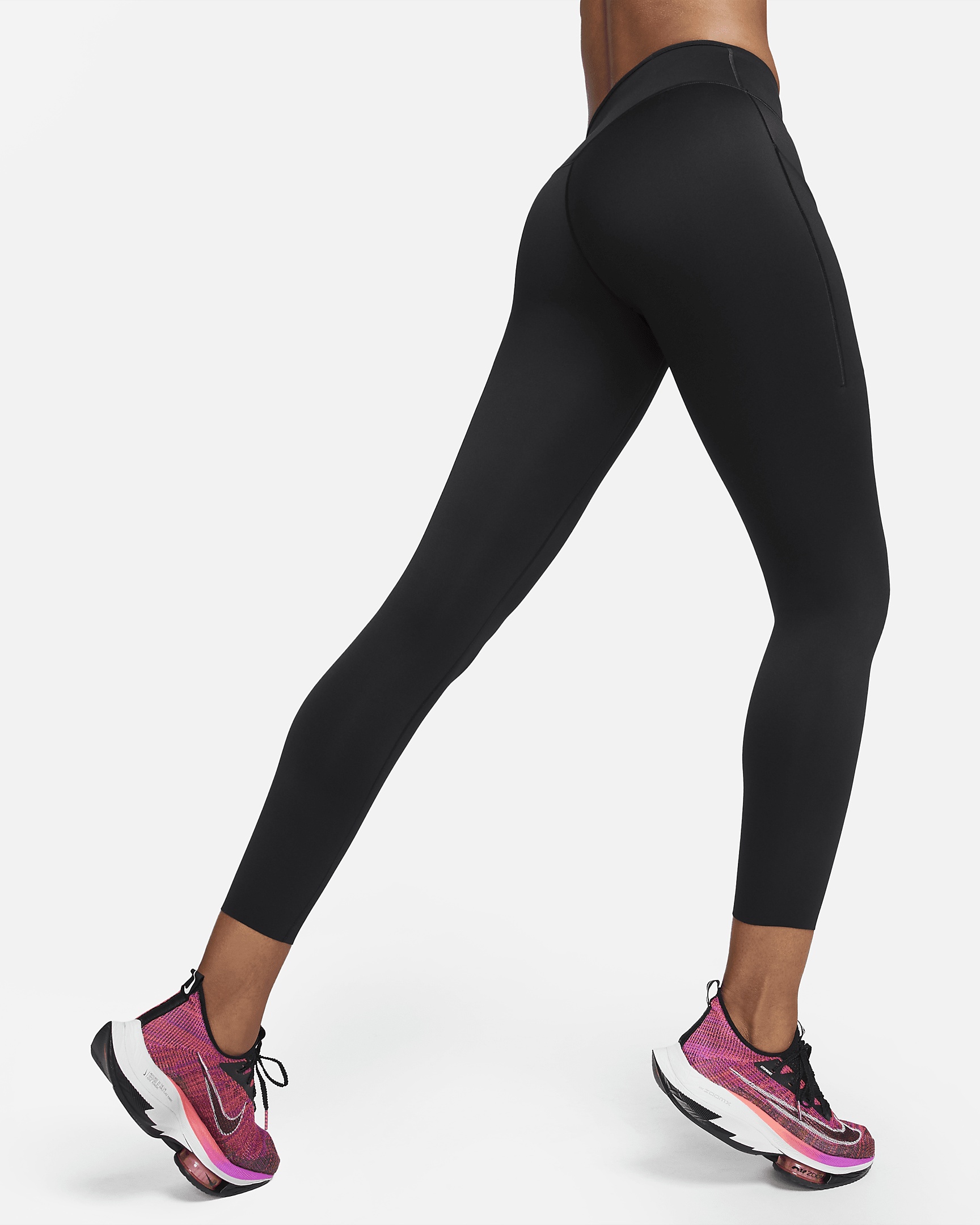 Nike Go Women's Firm-Support Mid-Rise 7/8 Leggings with Pockets - 2