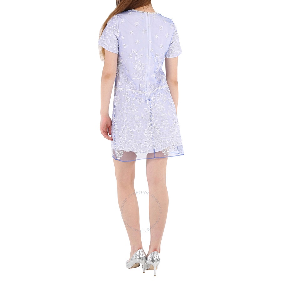 Burberry Ladies Lace Overlay T-Shirt Dress - 6