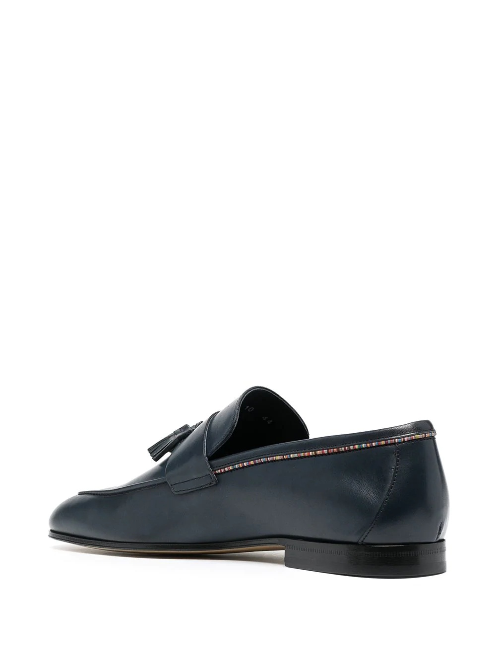 tassel slip-on leather loafers - 3