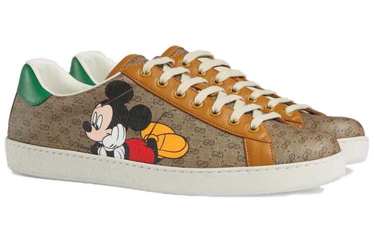 Disney x Gucci Ace Low 'Mickey Mouse - Beige' 602548-HWM10-8961 - 2