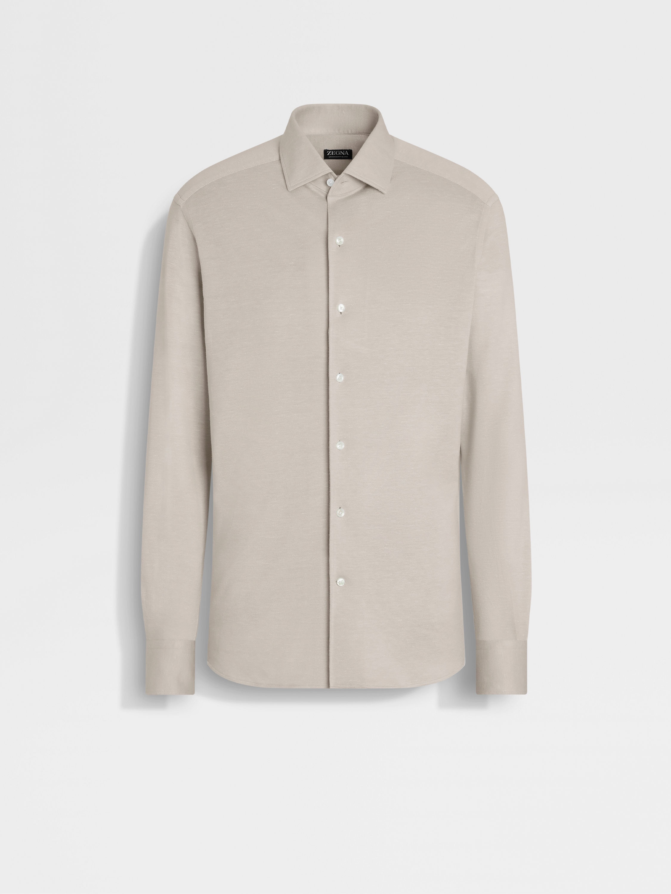 SILK AND LINEN BLEND SHIRT - 2