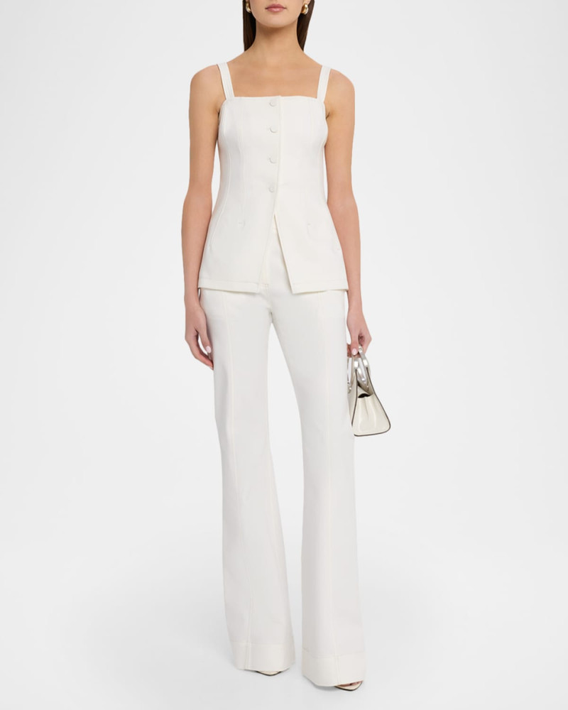 RAMY BROOK Daphnie Denim Bootcut Pants outlook
