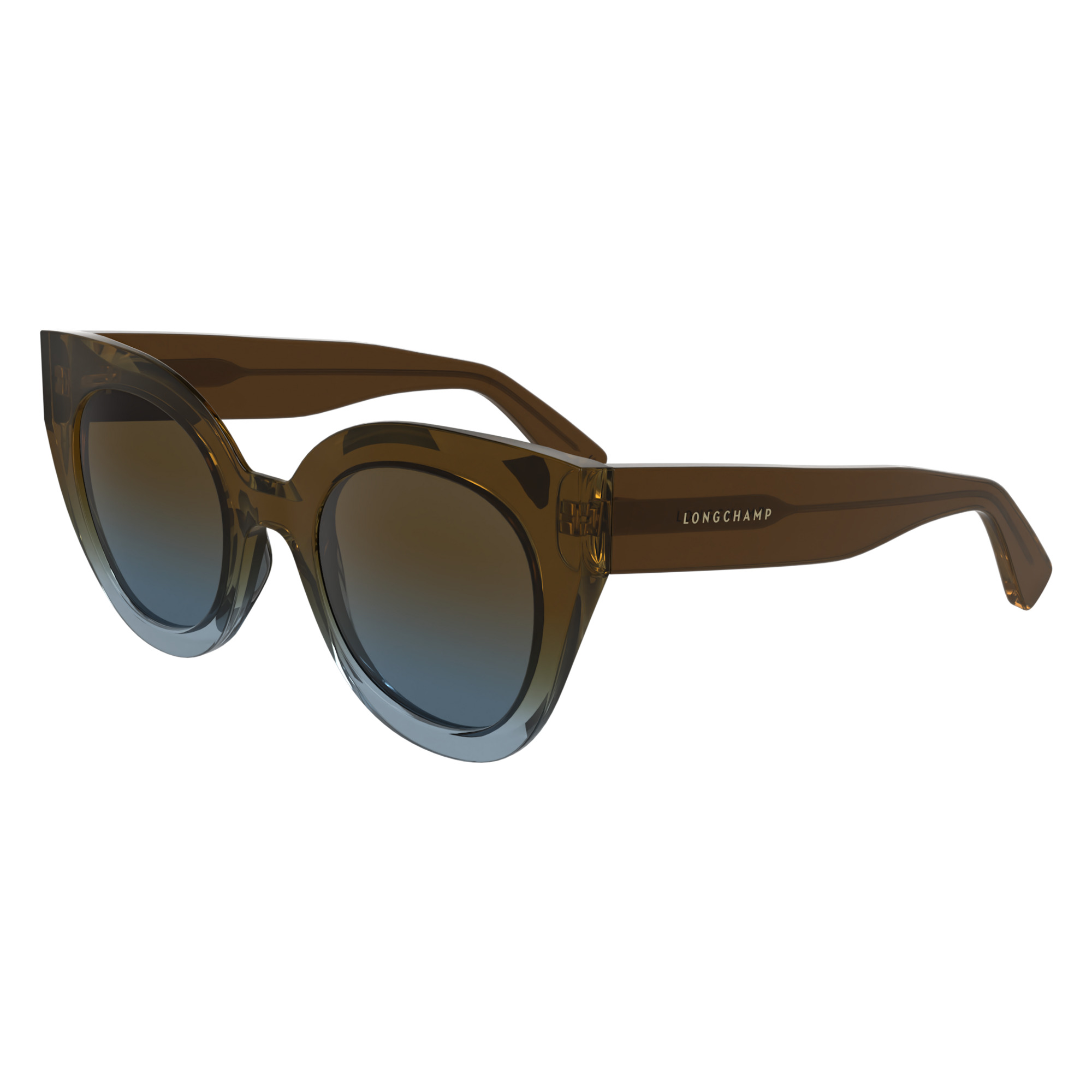 Sunglasses Brown/Azure - Acetate - 2