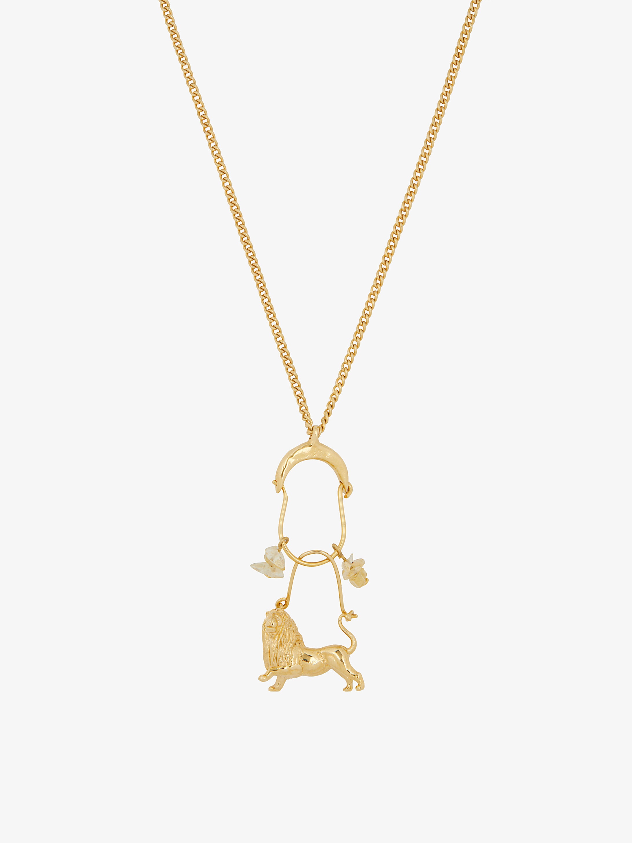 Lion zodiac necklace - 3