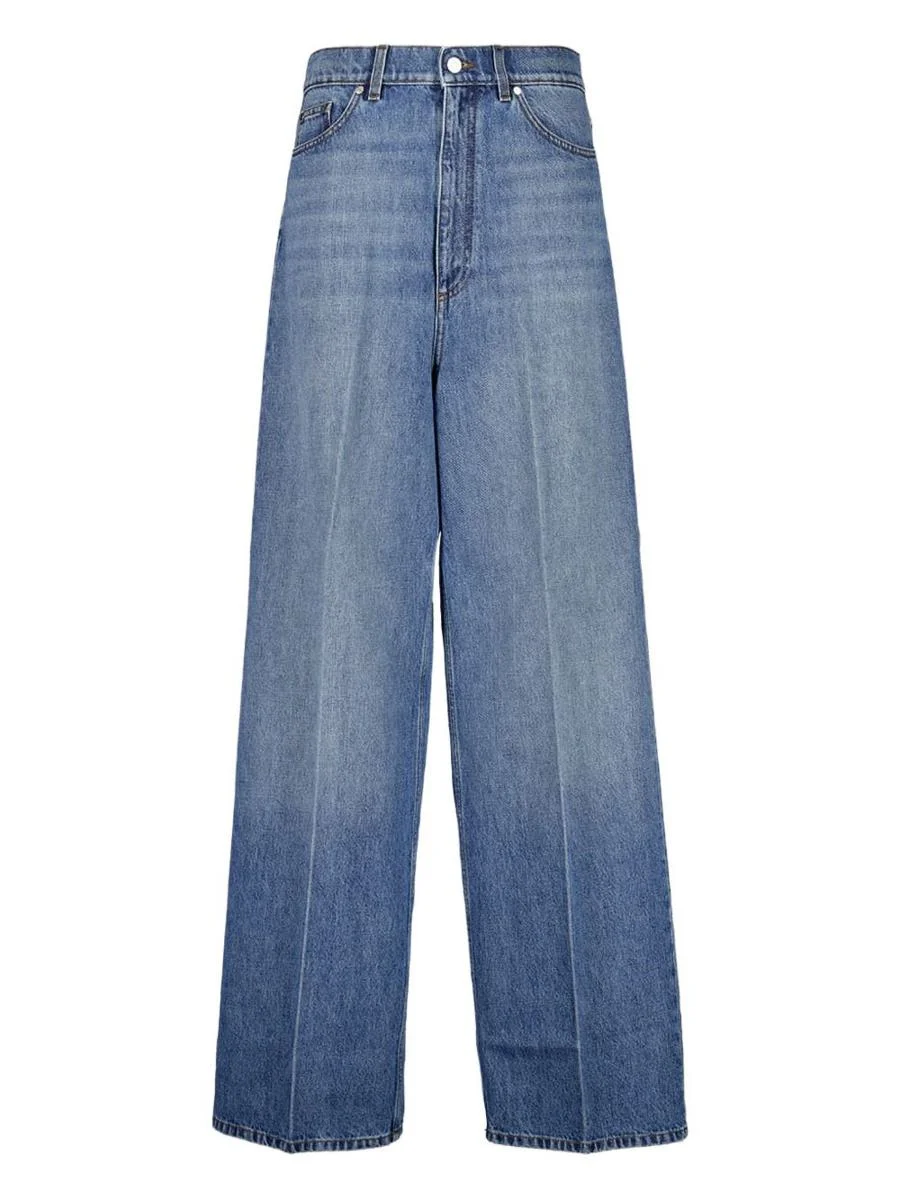 Stella McCartney Wide Leg Denim Jeans - 1
