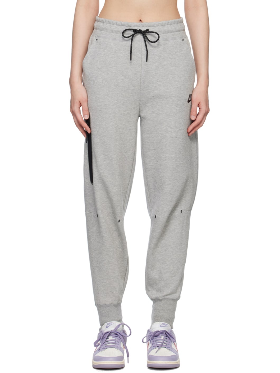 Gray Sportswear Tech Lounge Pants - 1