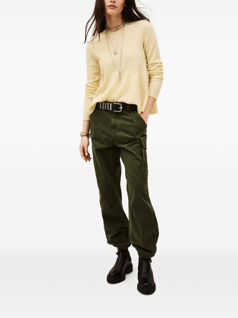 ba&sh Salama buttoned-back knitted top outlook