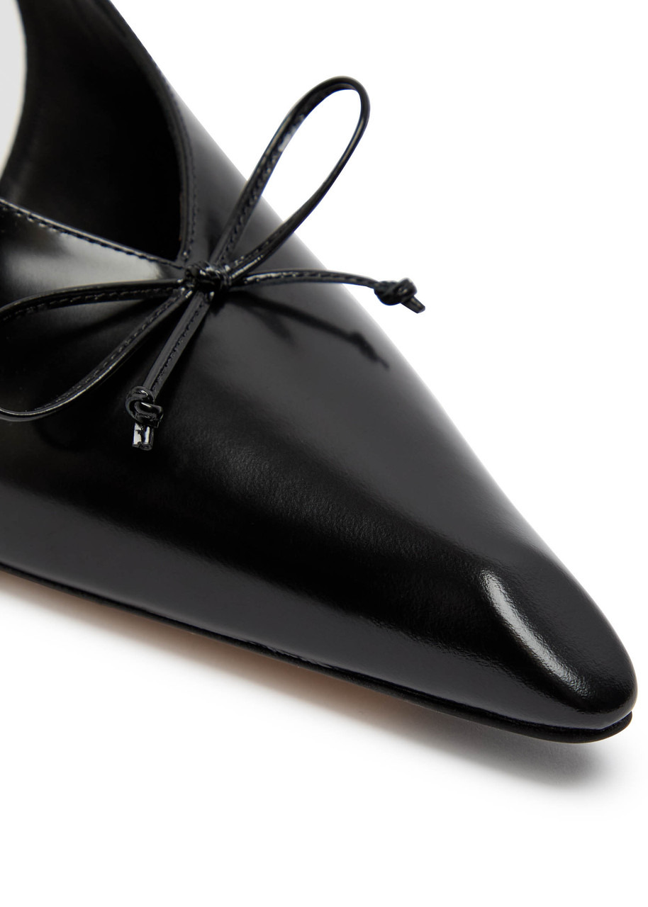 Jacquemus Les Low Cubisto 35 Leather Slingback Pumps - 4