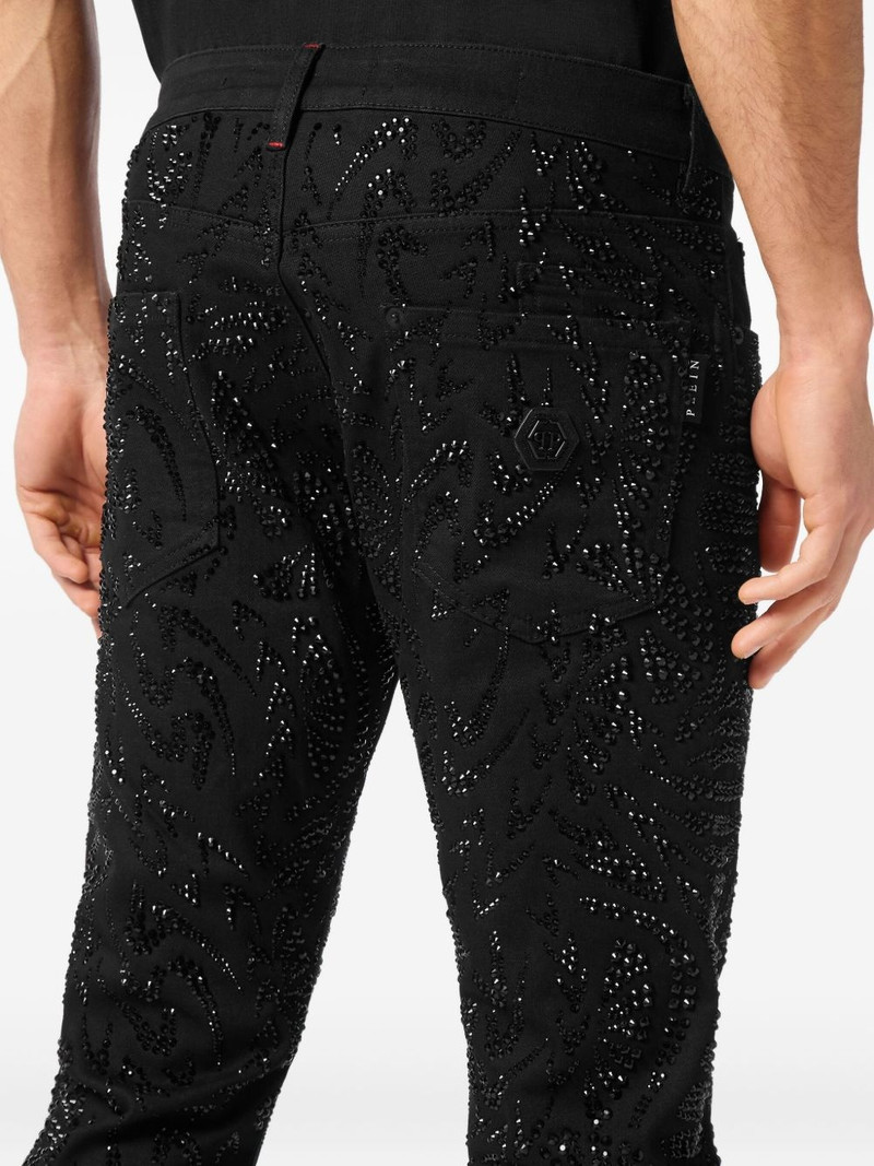 Super Straight Cut Tribal Strass jeans 5