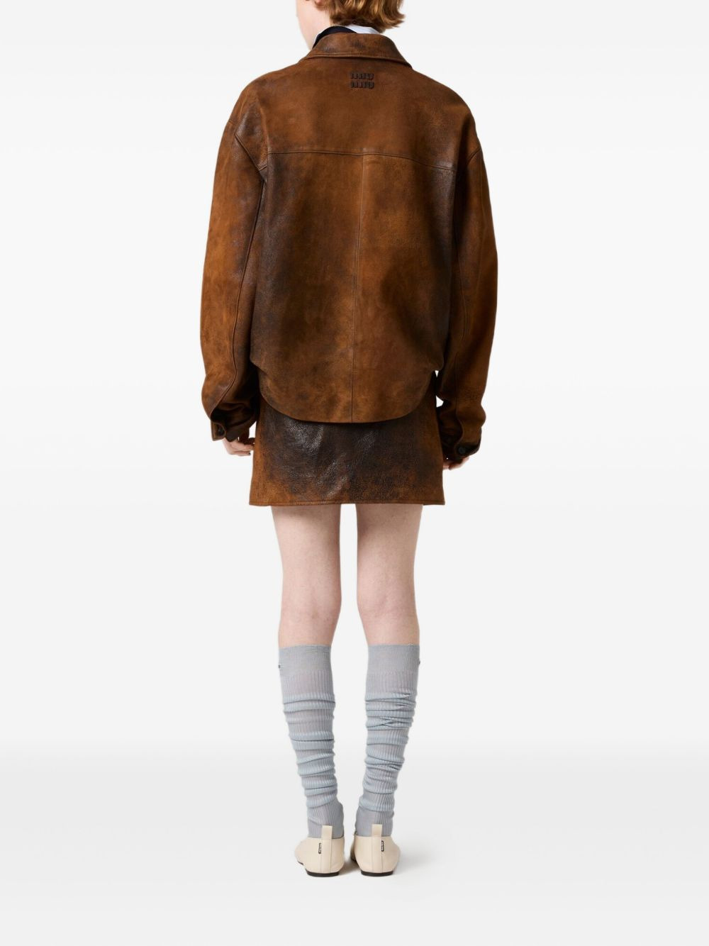 flap-pocket mini skirt - 3