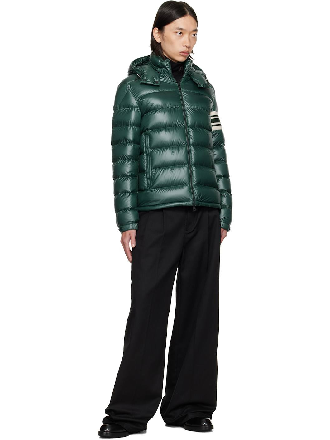 Green Archivio Landre Down Jacket - 5