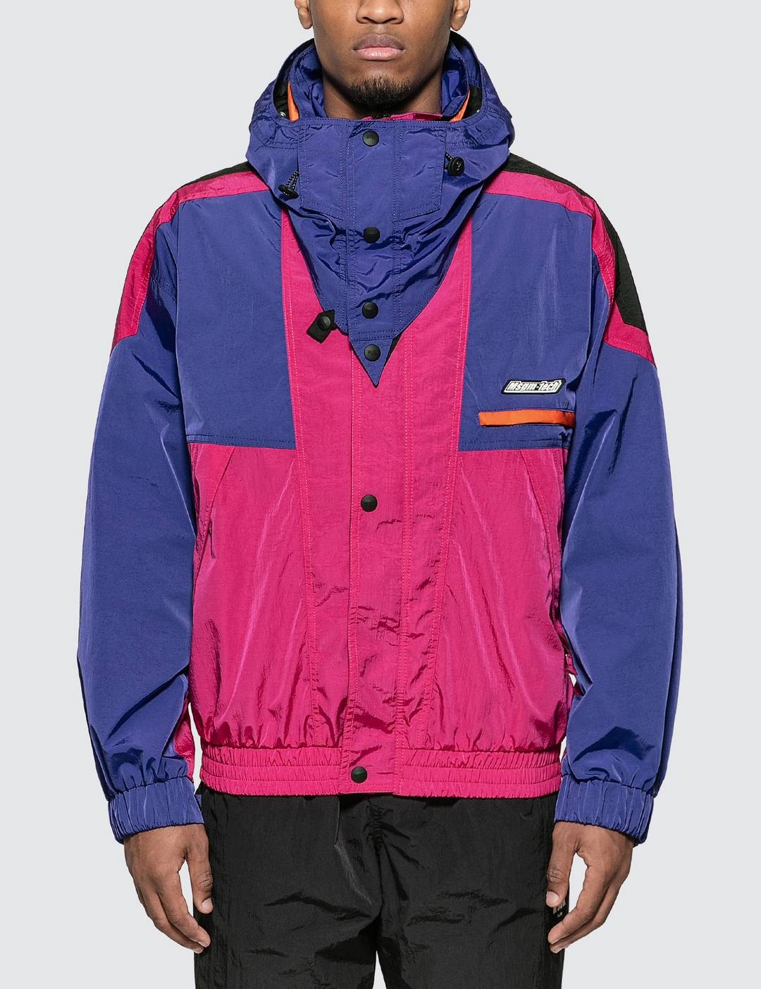 Colorblock Windbreaker - 1