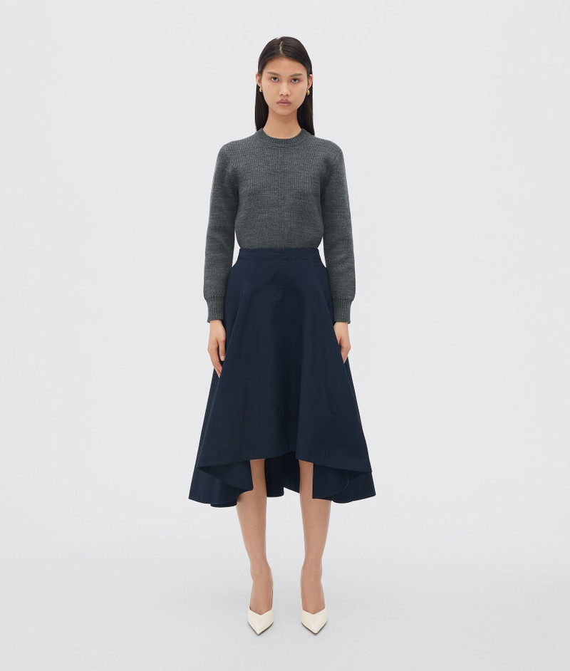 compact cotton skirt - 1