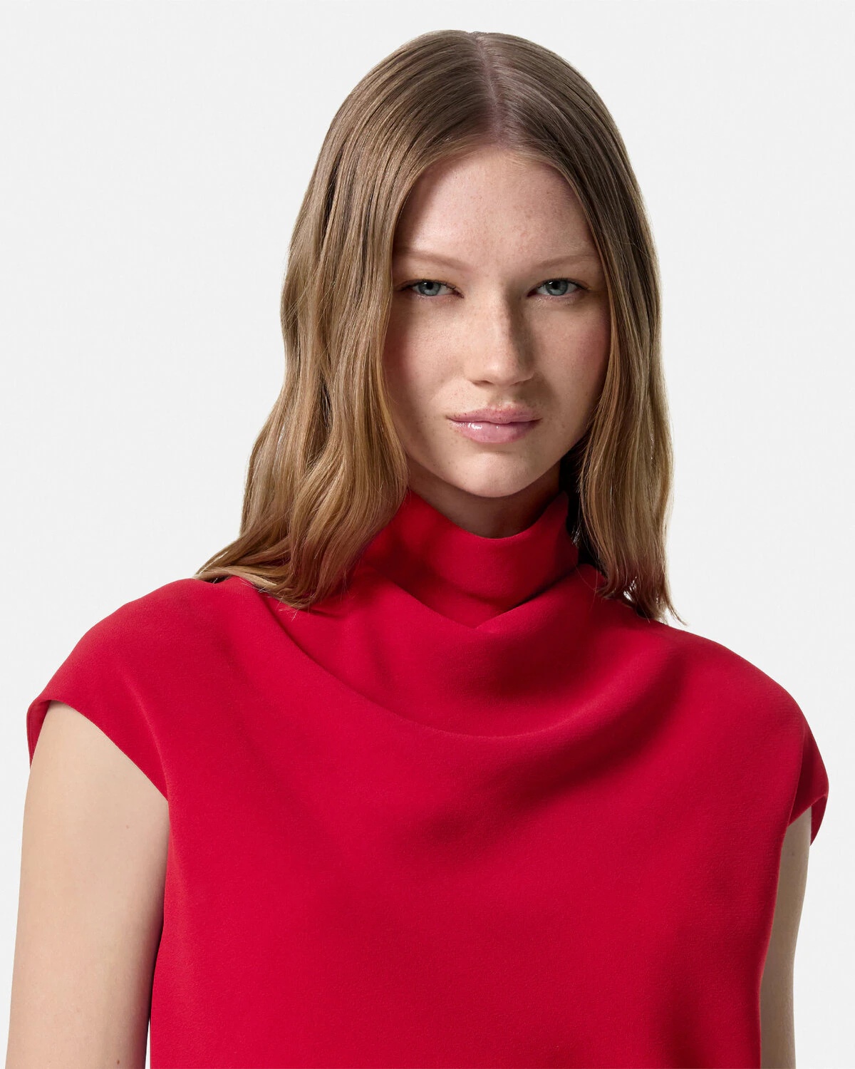 Cady Draped-Neck Top - 3