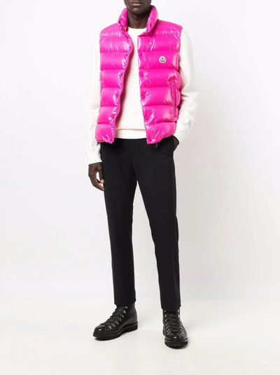 Moncler Tibb high-neck gilet outlook