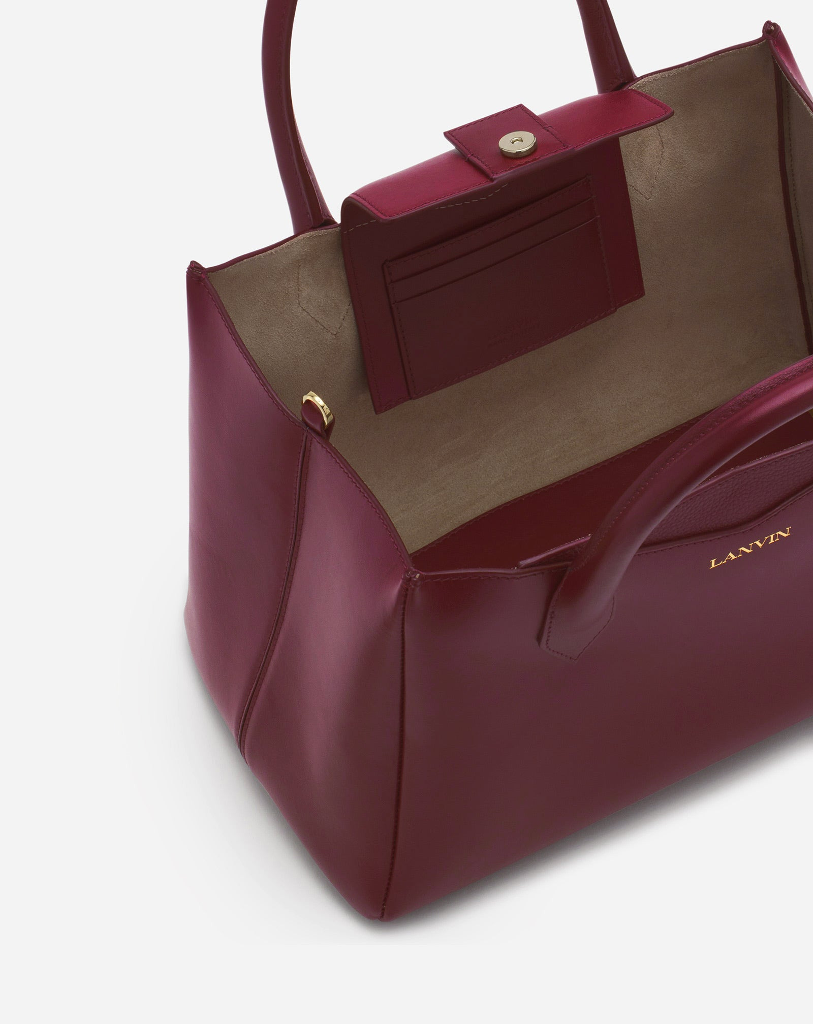 L'OCTAVE BY LANVIN LEATHER DAY BAG - 5