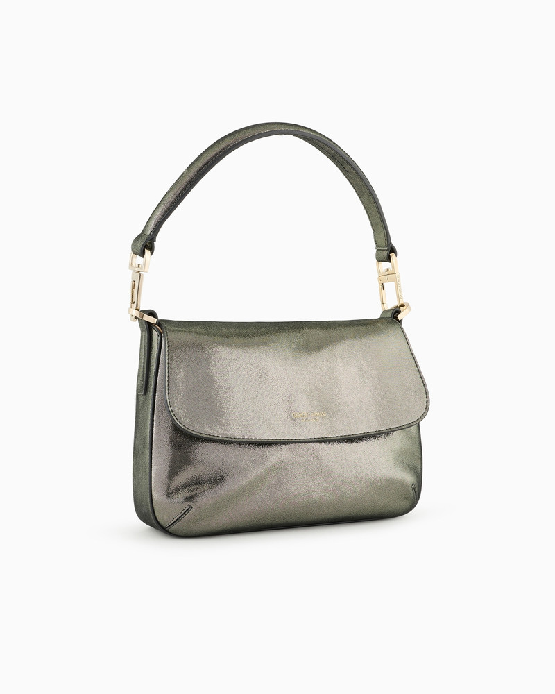 GIORGIO ARMANI Shimmering nubuck 작은 Baguette 부대 la Prima 연약한 outlook