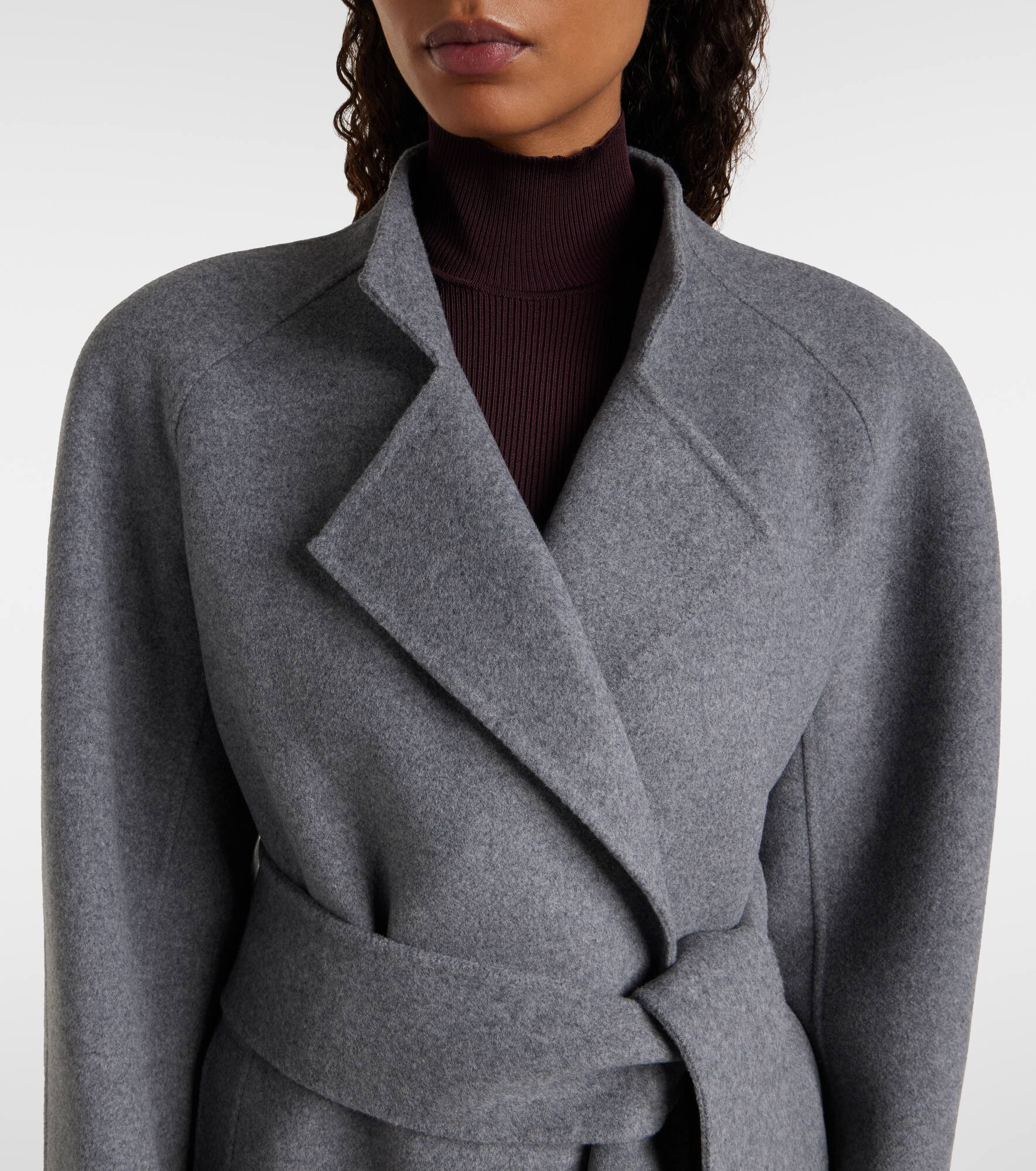 Deena wool wrap coat - 4
